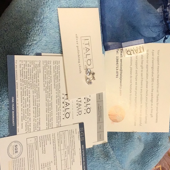 White Sapphire/Sterling Silver Round Cut Ring - Picture 13 of 14